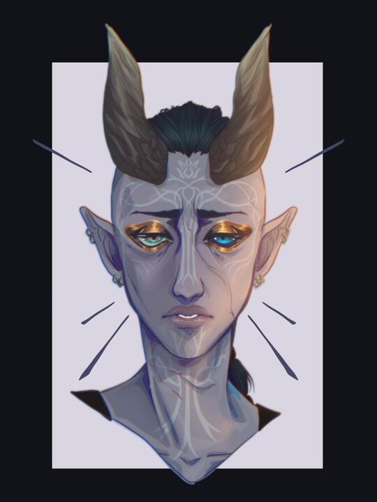 MY TIEFLING OC, NULL